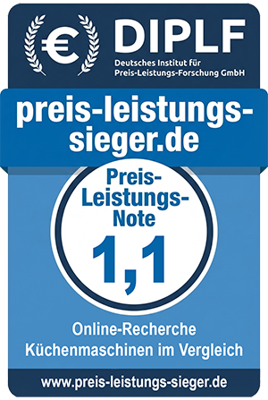 Siegel Preis Leistungs Note Küchenmaschine