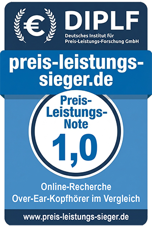Siegel Preis Leistungs Note Kopfhörer
