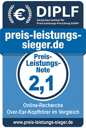 Siegel Preis Leistungs Note Kopfhörer