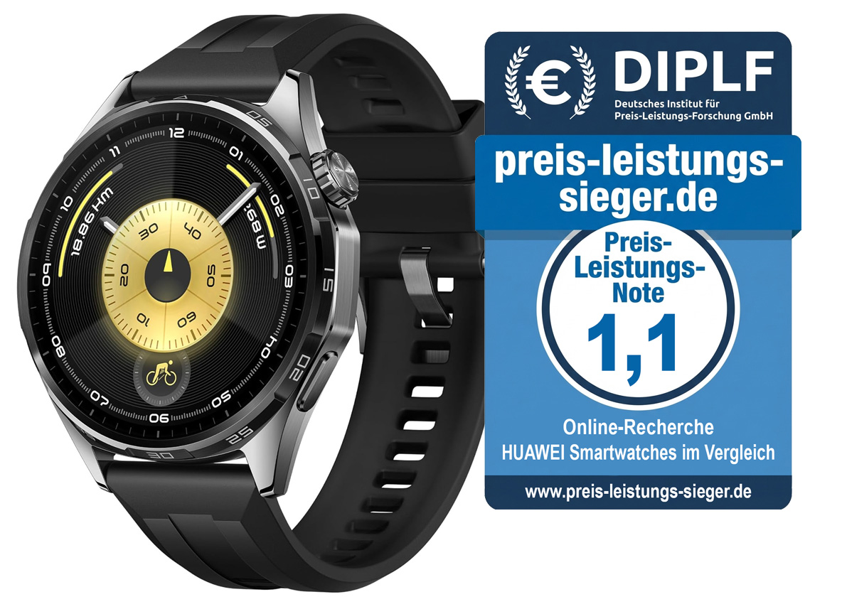 preis leistungs sieger huawei watch gt 6