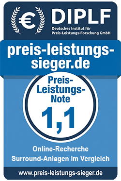 Siegel Preis Leistungs Note Surround