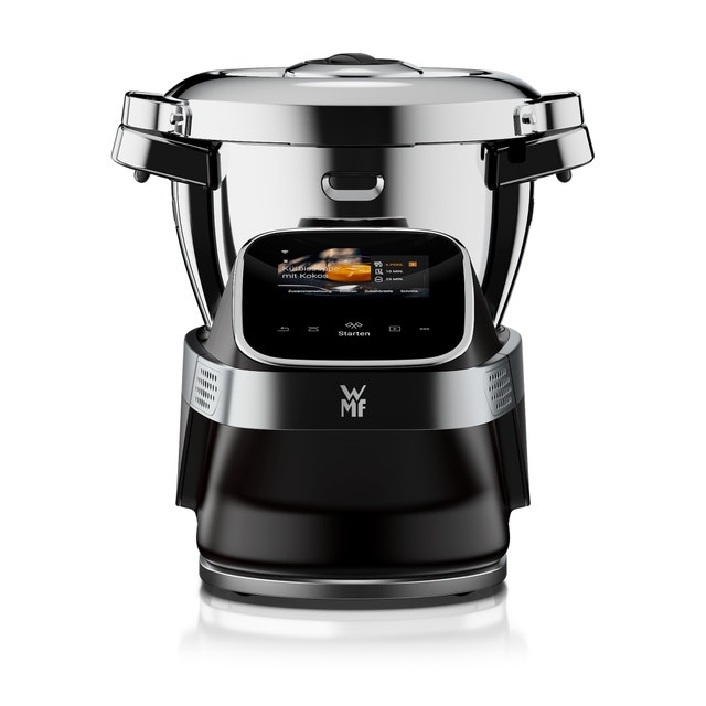 WMF Avantgarde Küchenmaschine mit Edelstahl-Kochschüssel und Touchdisplay