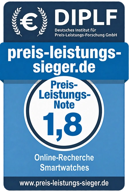 PLS-Preis-Leistungs-Note 1,8 – Smartwatches