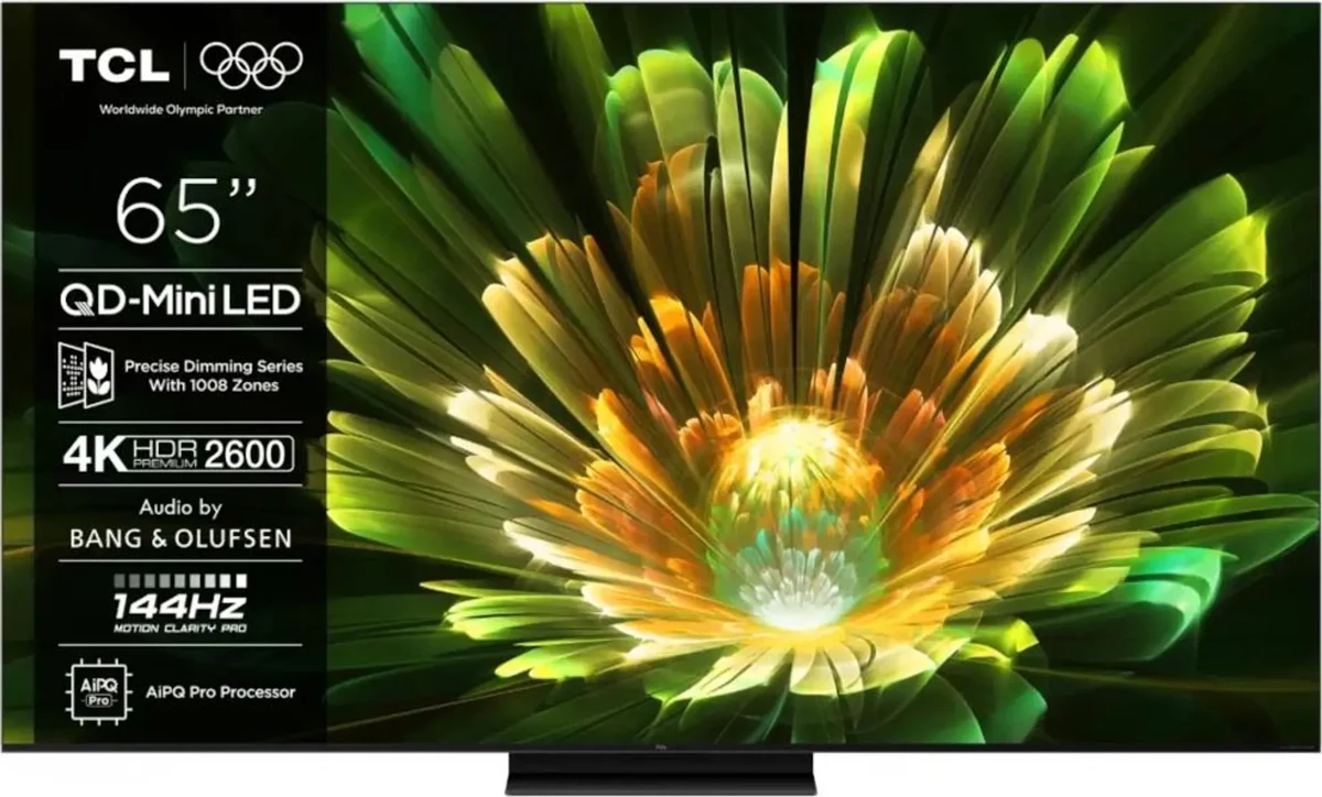 TCL 65Q7C mit 65 Zoll und QD-Mini-LED-Display