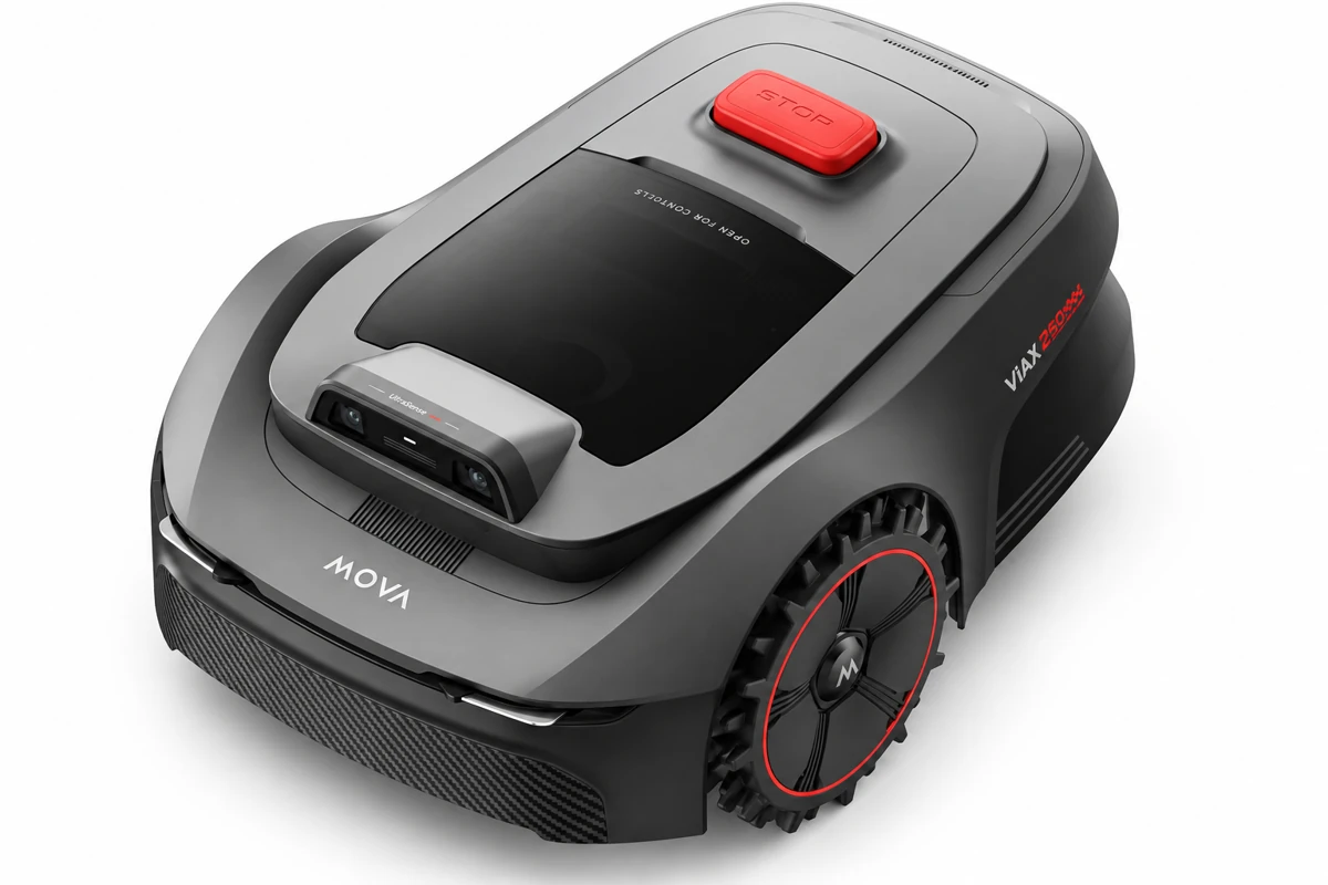 Mova ViAX 250 – KI-bearbeitetes Produktmotiv auf Basis des bereitgestellten Bildes