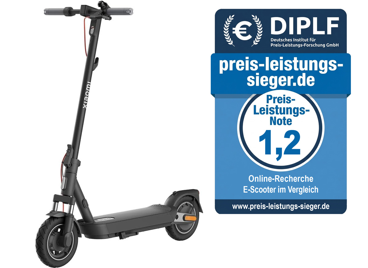 preis leistungs sieger e-scooter xiaomi electric scooter 5 pro