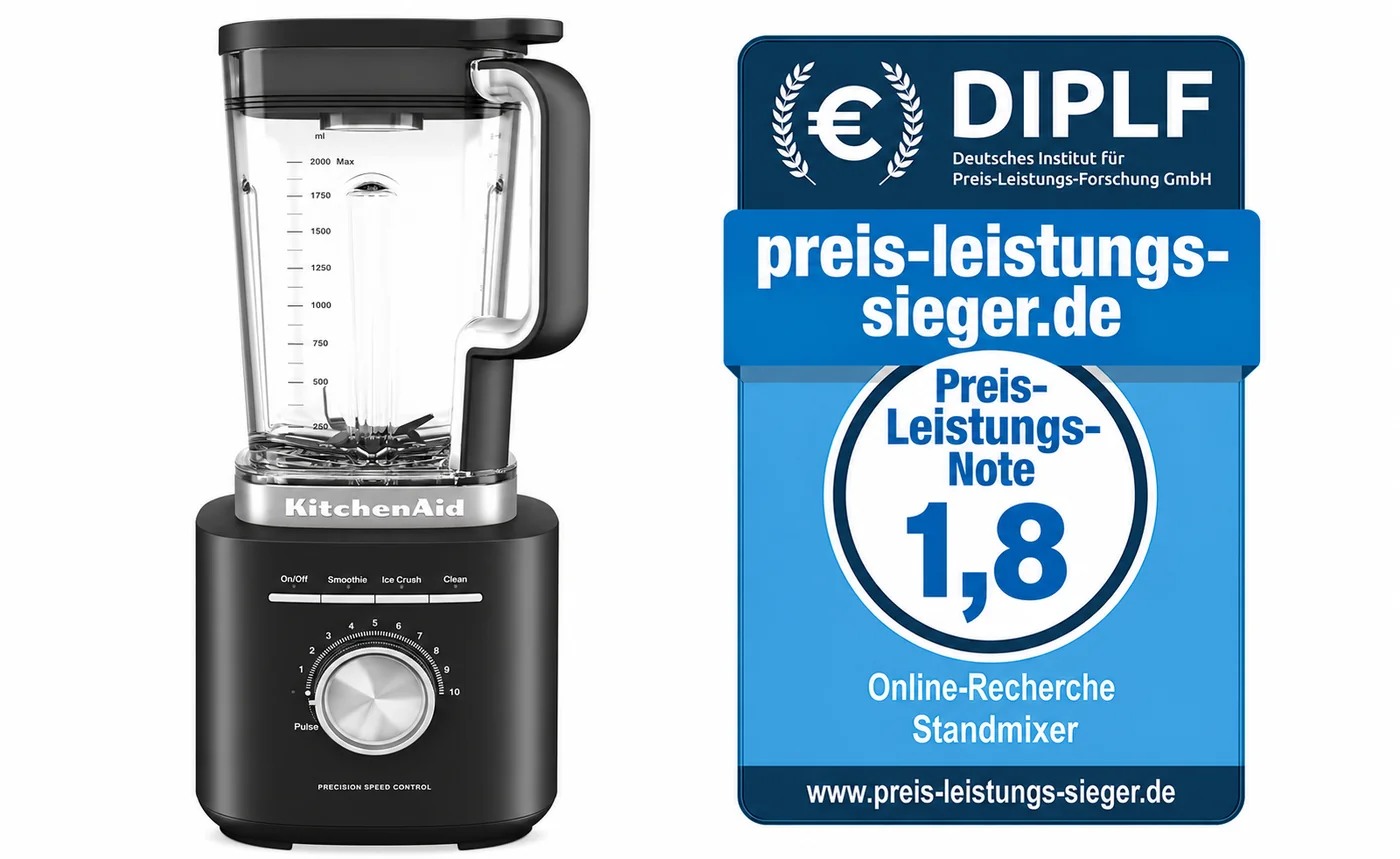 KitchenAid Pure Power mit Preis-Leistungs-Siegel 1,8 – KI-gestützte Montage