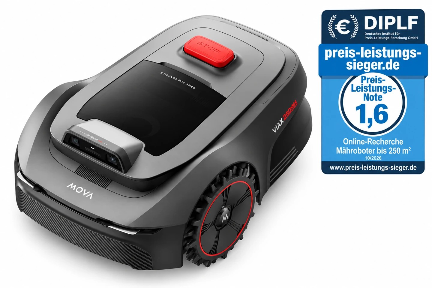 Mova ViAX 250 – eigene P/L-Note 1,6 · Produktmotiv KI-bearbeitet