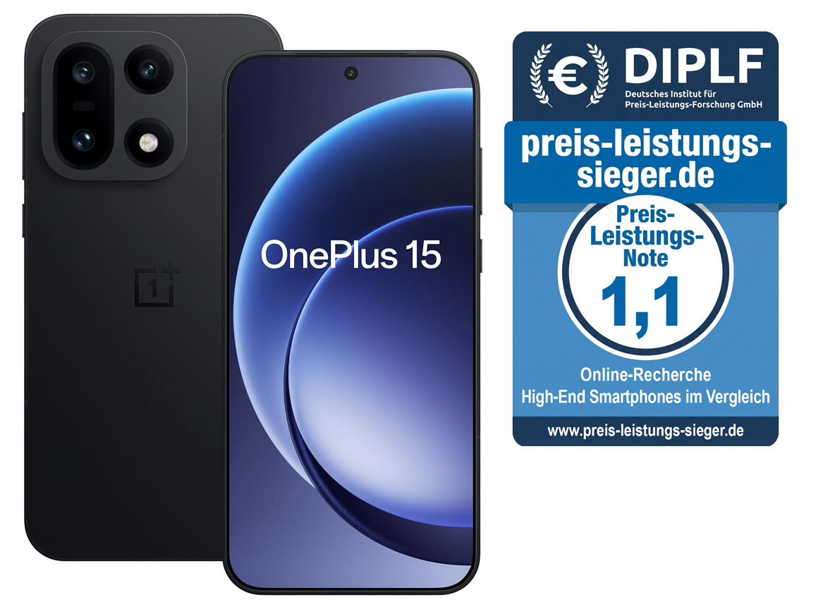 Preis-Leistungs-Sieger High-End Smartphones: OnePlus 15