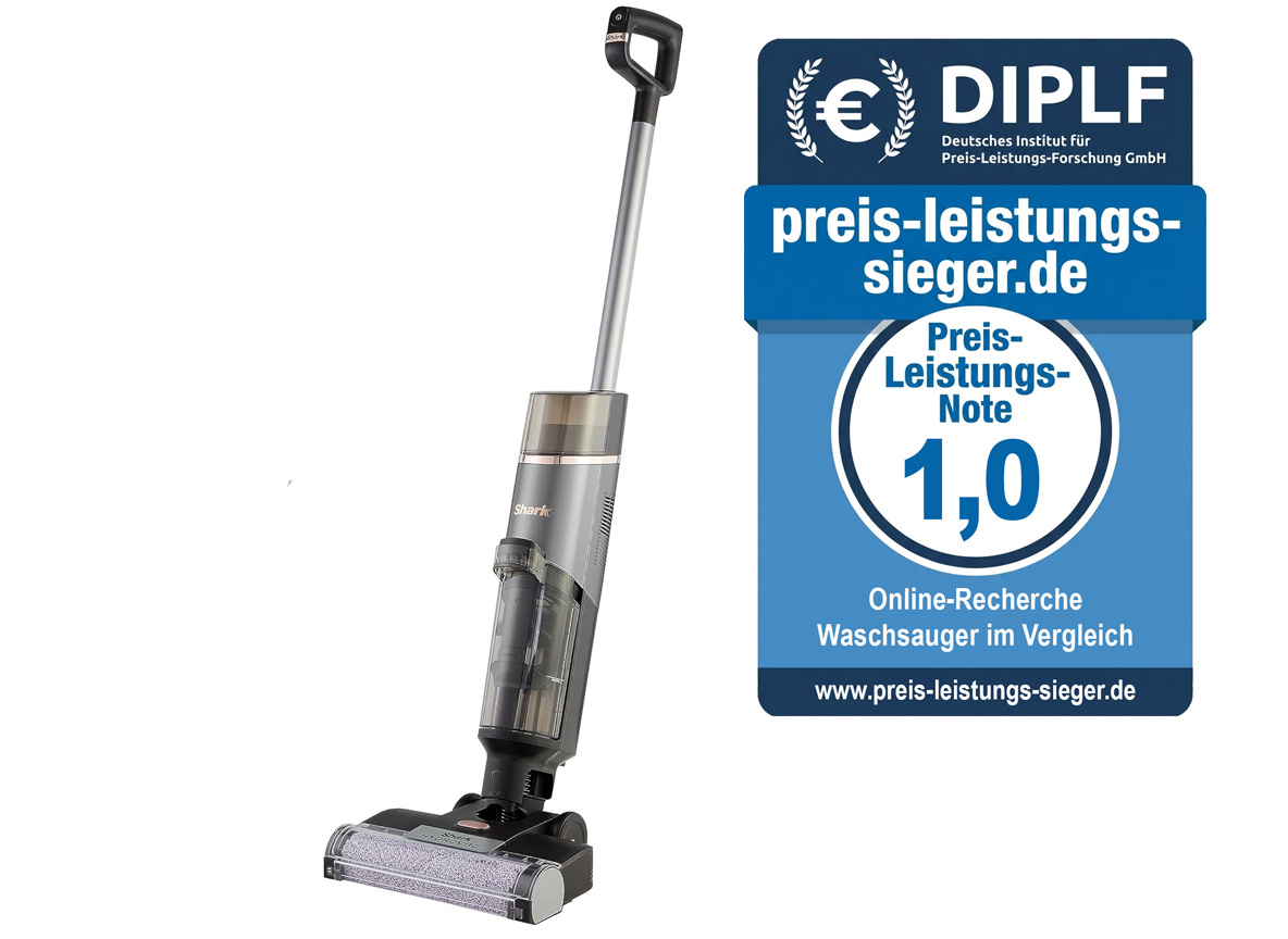 Preis-Leistungs-Sieger Saugwischer: Shark HydroVac